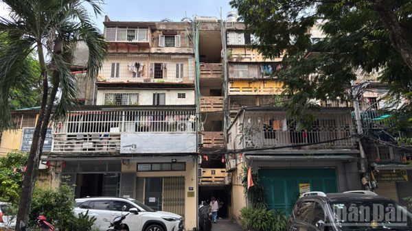 [Ảnh] Diện mạo Khu tập thể Thanh Xuân Bắc sau hơn 40 năm sử dụng
