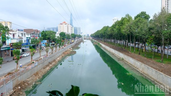 [Ảnh] Diện mạo rạch Đá Đỏ sau hơn một năm thi công