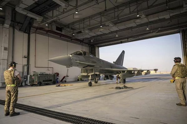 Anh điều chiến đấu cơ Typhoon đến Ả-rập Xê-út hỗ trợ đối phó Houthi