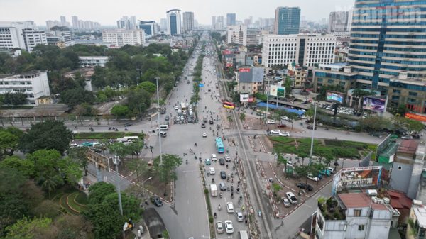 [Ảnh] Hà Nội: Giải phóng mặt bằng dự án Trục không gian Quốc lộ 1A