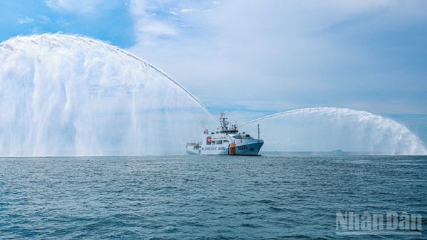 [Ảnh] Hoàn thành nội dung Hội thi tàu tốt, Hội thao huấn luyện tàu cấp Cảnh sát biển Việt Nam năm 2026 khu vực IV