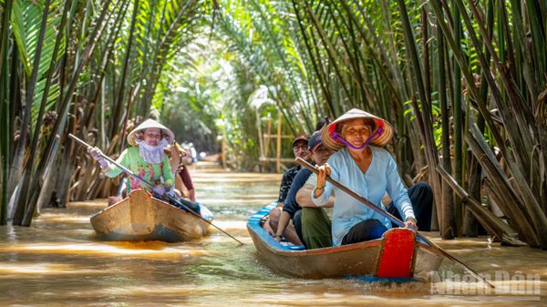 [Ảnh] Khám phá Cù lao Thới Sơn