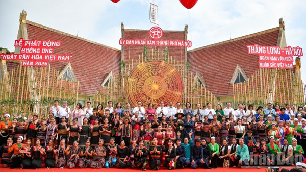 [Ảnh] Lễ phát động "Ngày văn hóa Việt Nam năm 2026"