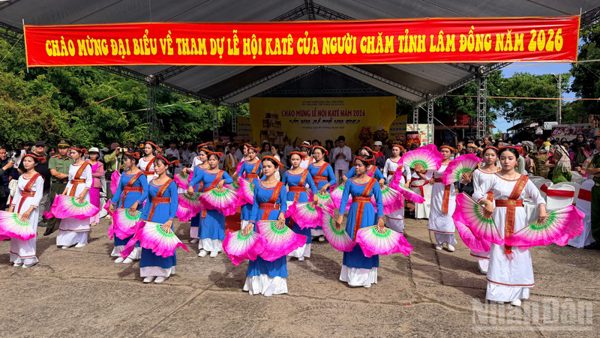 [Ảnh] Nhộn nhịp lễ hội Katê tại Lâm Đồng