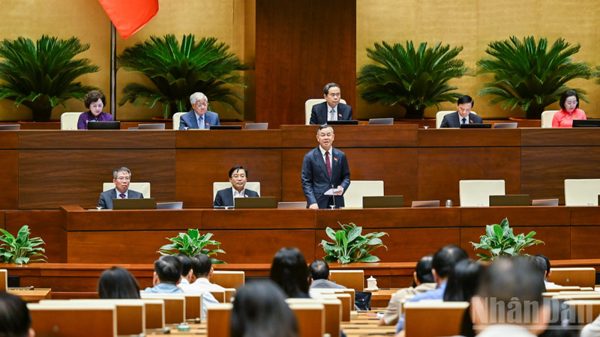 [Ảnh] Quốc hội thảo luận sôi nổi về tình hình thực hiện kế hoạch phát triển kinh tế-xã hội