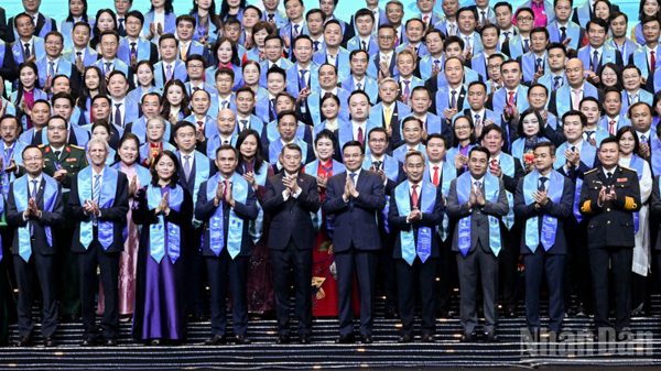 [Ảnh] Thủ tướng Lê Minh Hưng dự Lễ công bố sản phẩm đạt Thương hiệu quốc gia Việt Nam lần thứ 10