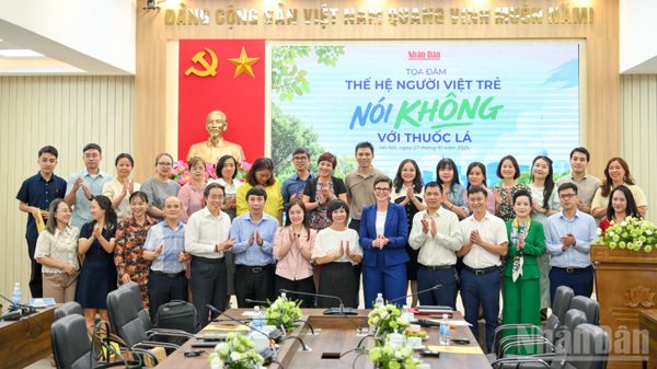 [Ảnh] Tọa đàm “Thế hệ người Việt trẻ nói không với thuốc lá”