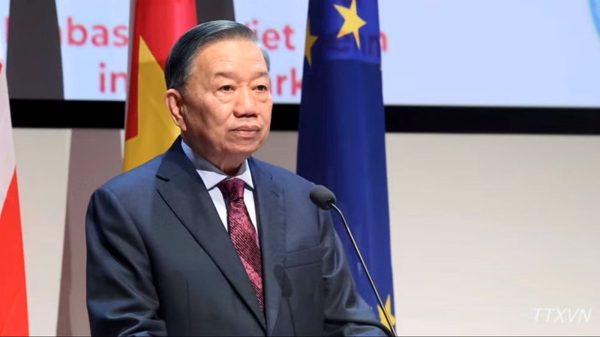 [Ảnh] Tổng Bí thư, Chủ tịch nước Tô Lâm dự Diễn đàn Doanh nghiệp Việt Nam-Đan Mạch