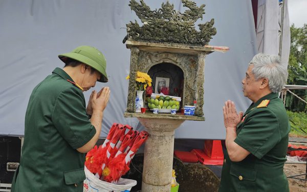 Anh trai vượt 600km vào khởi công Khu tưởng niệm liệt sĩ Nguyễn Văn Thạc và đồng đội tại Quảng Trị