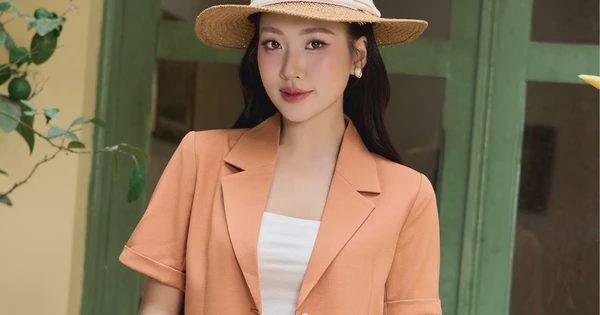 Áo blazer tôn lên nét kiêu kỳ ngày thu