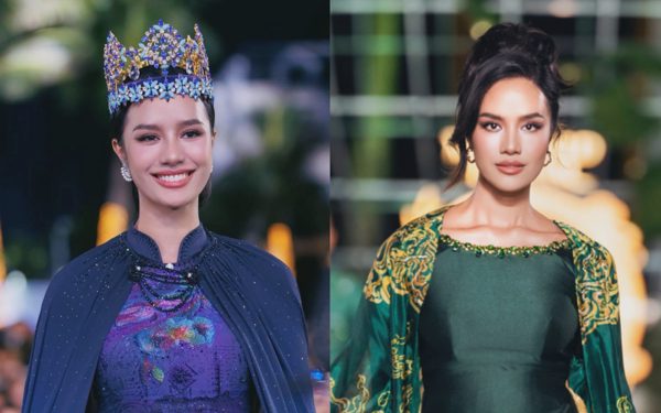 Áo dài Opal Suchata mặc tại Miss World 2026 gây tranh luận