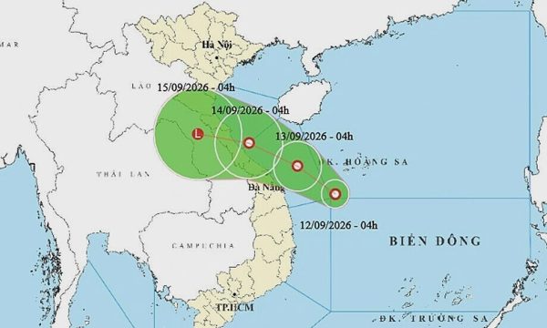 Áp thấp nhiệt đới hình thành trên Biển Đông