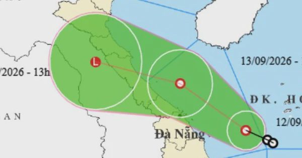 Áp thấp nhiệt đới khả năng đổ bộ Quảng Trị