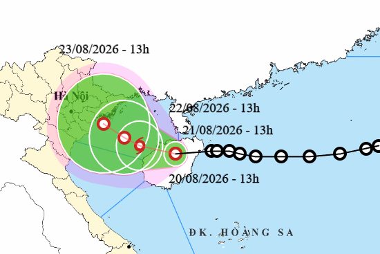 Áp thấp nhiệt đới sắp vào Vịnh Bắc Bộ, khả năng mạnh lên thành bão số 4