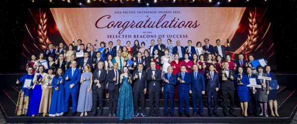 APEA 2026 vinh danh doanh nghiệp và doanh nhân xuất sắc tại Việt Nam trên hành trình kiến tạo di sản