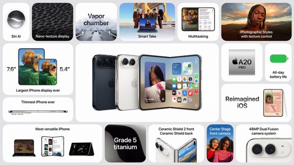Apple ra mắt loạt sản phẩm mới, iPhone gập đầu tiên lên kệ từ ngày 23/10