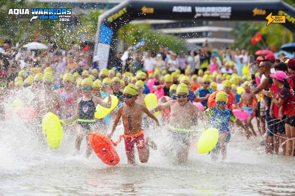 Aqua Warriors Vân Đồn 2026: Những chiến binh nhí và giải bơi đồng đội cùng viết nên câu chuyện