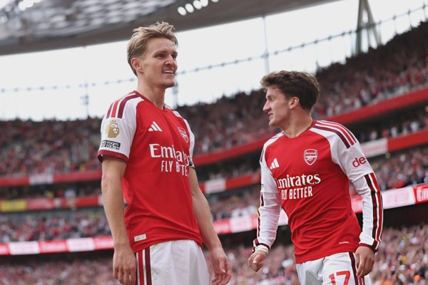 Arsenal 2-1 Chelsea (hiệp 2): Odegaard đặt dấu ấn