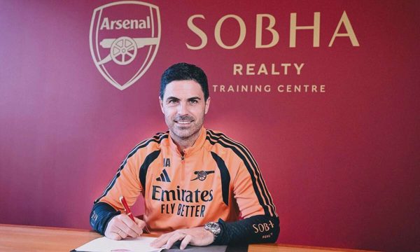 Arteta ký hợp đồng 106 triệu USD với Arsenal