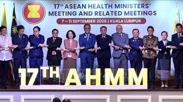 ASEAN hợp tác an ninh y tế khu vực