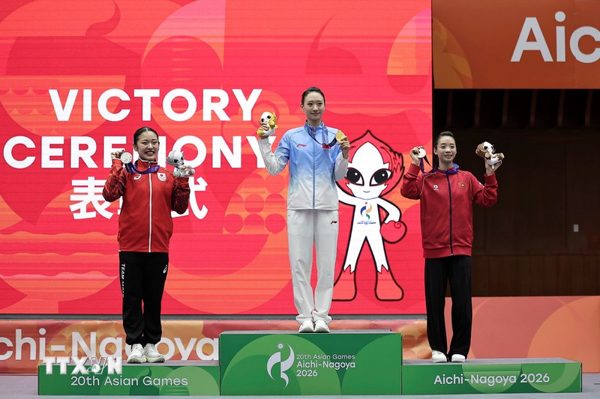 ASIAD 20: Wushu giành 4 Huy chương Đồng, Việt Nam tạm xếp thứ 20 trên bảng tổng sắp