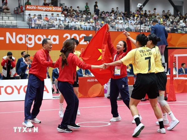 ASIAD 2026: Cầu mây nữ giành HCV, đoàn thể thao Việt Nam thăng hạng