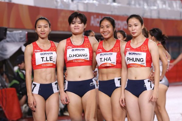 Asiad 2026 ngày 27/9: Chạy 4x100m nữ Việt Nam vào chung kết