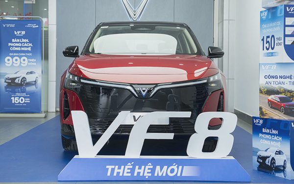 Ba dấu ấn VinFast VF 8 thế hệ mới từ khi ra mắt
