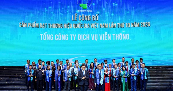 Ba dịch vụ của VNPT đạt Thương hiệu quốc gia Việt Nam năm 2026