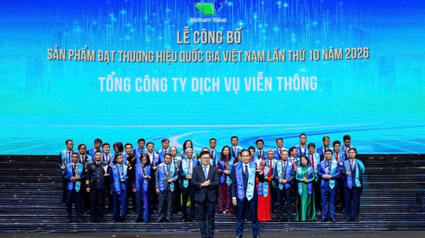 Ba dịch vụ của VNPT đạt Thương hiệu quốc gia Việt Nam năm 2026
