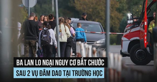 Ba Lan lo ngại nguy cơ bắt chước sau 2 vụ đâm dao tại trường học