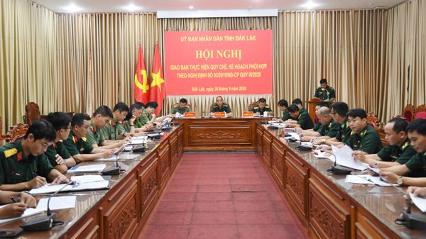 Ba lực lượng Quân sự, Công an và Biên phòng tỉnh Đắk Lắk tăng cường phối hợp, giữ vững an ninh, trật tự