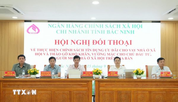 Bắc Ninh đối thoại tháo gỡ vướng mắc về tín dụng nhà ở xã hội
