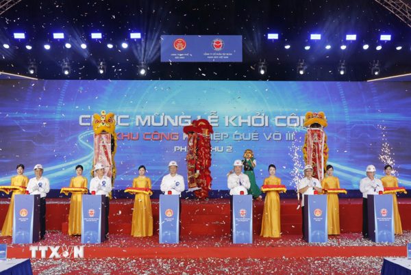 Bắc Ninh khởi công Khu công nghiệp Quế Võ III-Phân khu 2