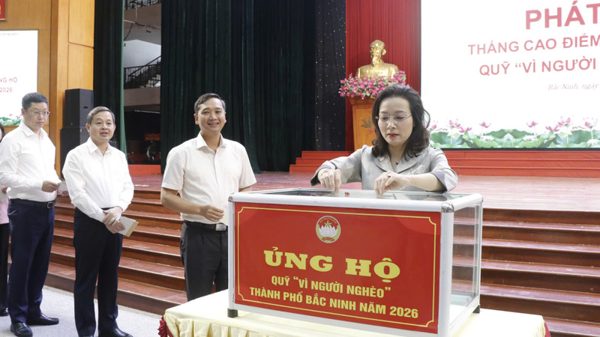 Bắc Ninh: Tiếp nhận hơn 51 tỷ đồng tại lễ phát động Tháng cao điểm “Vì người nghèo”