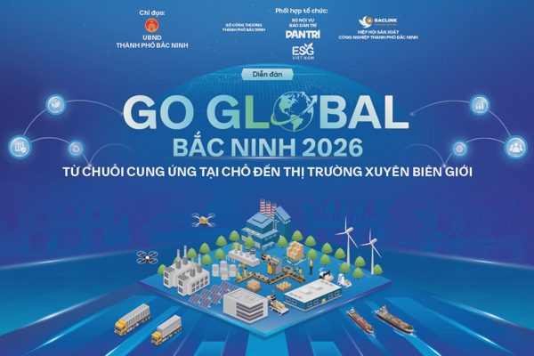 Bắc Ninh và báo Dân trí phối hợp tổ chức Go Global Bắc Ninh 2026
