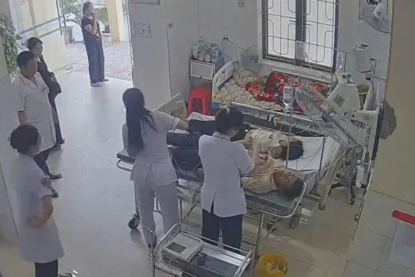 Bác sĩ gỡ 49 con ong mắc trên đầu người phụ nữ ở Nghệ An