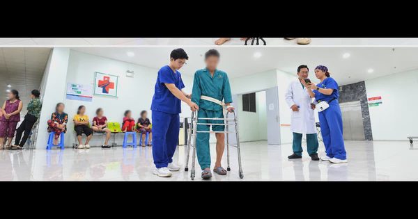 Bác sĩ Mỹ mang lại bước chân mới cho bệnh nhân nghèo tại Bệnh viện Tân An