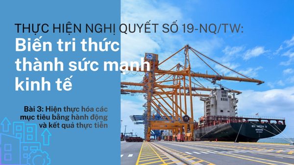 Bài 3: Hiện thực hóa các mục tiêu bằng hành động và kết quả thực tiễn