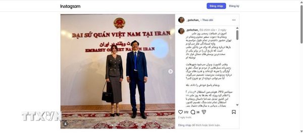 Bạn bè Iran khâm phục sự kiên cường và tinh thần hòa giải của Việt Nam