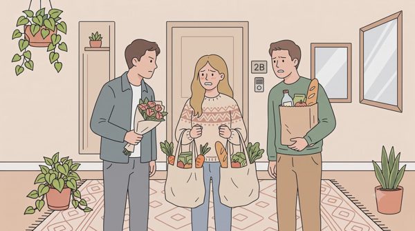 Bạn gái im lặng khi tôi và tình địch cùng hỏi: 'Em chọn ai?'