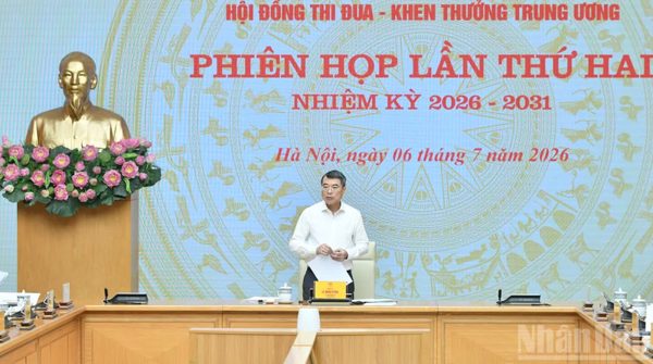 Ban hành Quy chế làm việc của Hội đồng Thi đua-Khen thưởng Trung ương