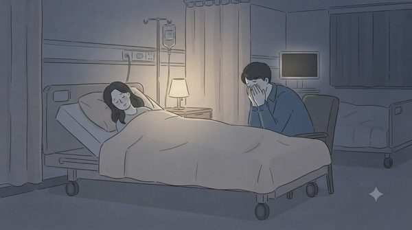 Ban ngày động viên vợ chữa bệnh, đêm xuống tôi lặng lẽ khóc