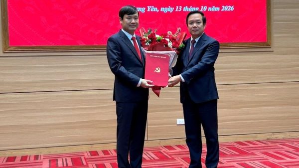 Ban Thường vụ Tỉnh ủy Hưng Yên bổ nhiệm Trưởng Ban Tuyên giáo Tỉnh ủy Hưng Yên