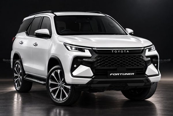 Bản xem trước khác lạ của Toyota Fortuner đời mới