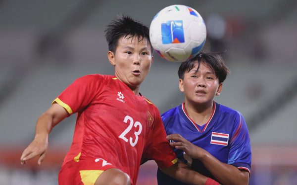 Bảng xếp hạng bóng đá nữ Asiad 20: Việt Nam tiễn Thái Lan về nước