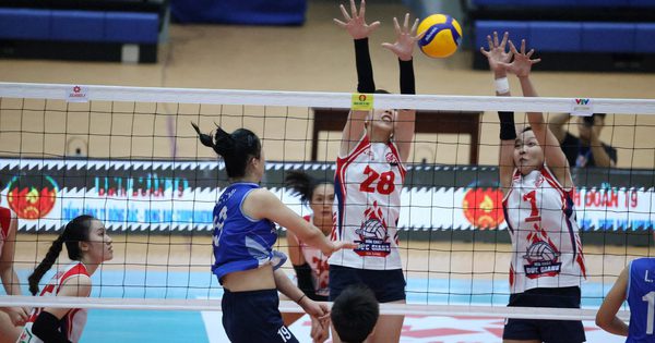 Bảng xếp hạng giải bóng chuyền nữ vô địch quốc gia mới nhất: Cạnh tranh quyết liệt
