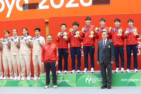 Bảng xếp hạng huy chương các nước Đông Nam Á tại ASIAD 2026