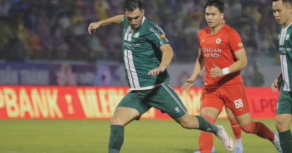 Bảng xếp hạng V-League mới nhất: CLB CAHN thắng đậm tái chiếm ngôi đầu, TP.Đồng Nai rơi xuống đáy