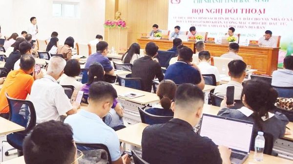 Bảo đảm tiến độ giải ngân tín dụng vay mua nhà ở xã hội